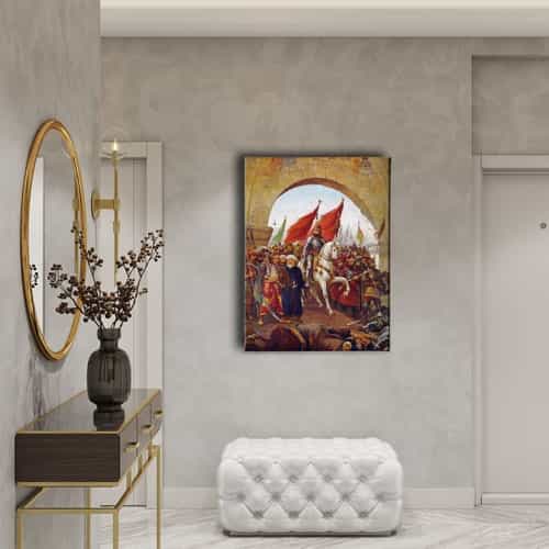 Fatih Sultan Mehmet Kanvas Tablo