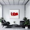 Türk Bayrağı Kanvas Tablo