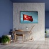 Türk Bayrağı Kanvas Tablo