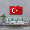 Türk Bayrağı Kanvas Tablo