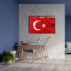 Türk Bayrağı Kanvas Tablo