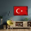 Türk Bayrağı Kanvas Tablo