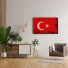 Türk Bayrağı Kanvas Tablo