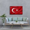 Türk Bayrağı Kanvas Tablo