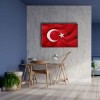 Türk Bayrağı Kanvas Tablo