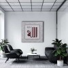 Allah C.C Motifli Dini Kanvas Tablo