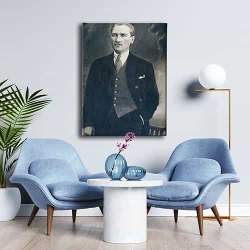 Atatürk Portresi Kanvas Tablo