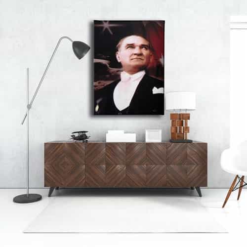 Atatürk Portresi Kanvas Tablo
