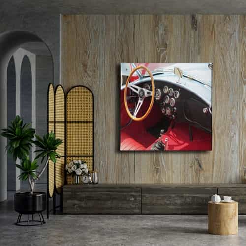 Araç İçi Canvas Tablo