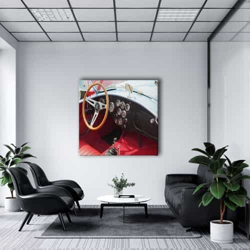 Araç İçi Canvas Tablo