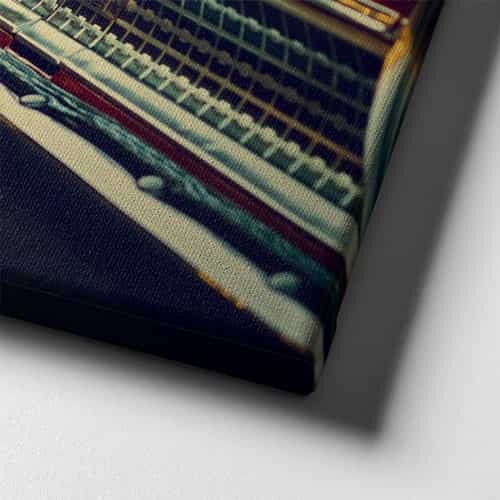 Klasik Arabalar Canvas Tablo
