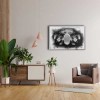 Klasik Siyah Araba Canvas Tablo