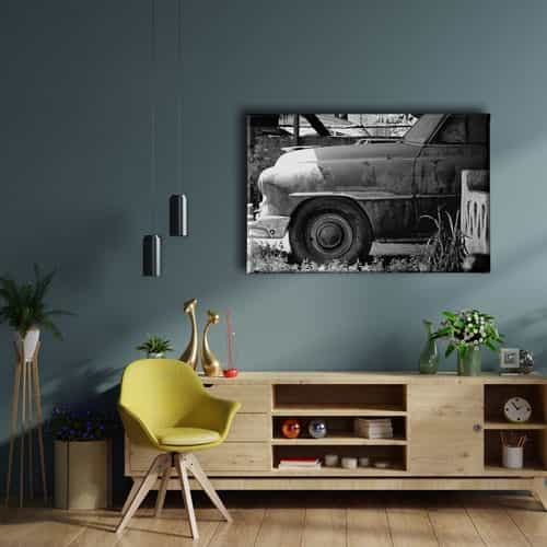Klasik BMW Canvas Tablo