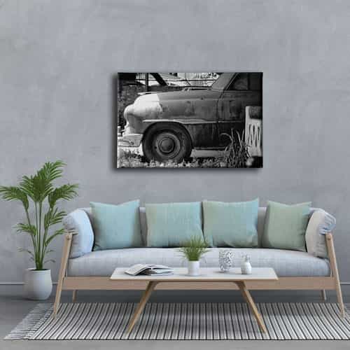 Klasik BMW Canvas Tablo