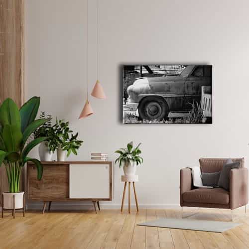 Klasik BMW Canvas Tablo
