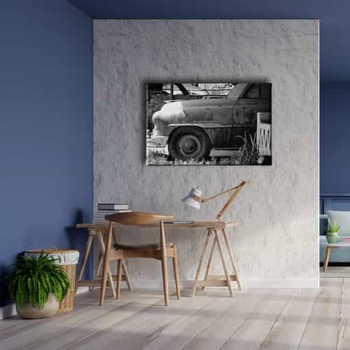 Klasik BMW Canvas Tablo