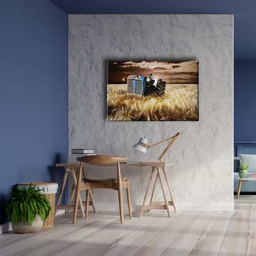 Traktör Canvas Tablo