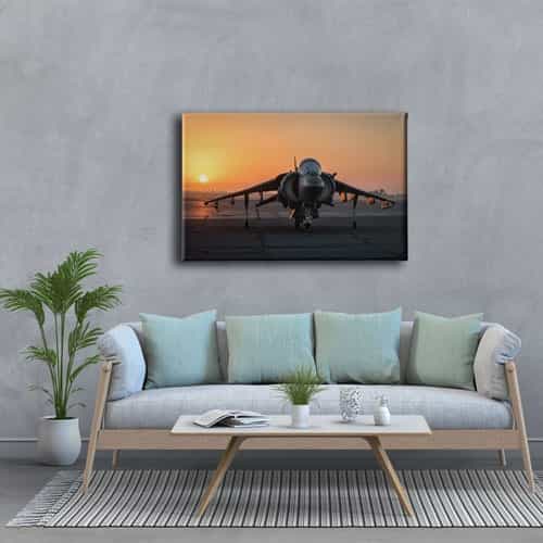 Uçak Canvas Tablo