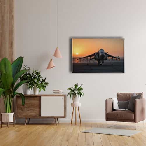 Uçak Canvas Tablo