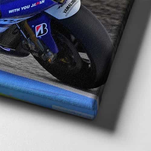 Yarış Motoru Canvas Tablo