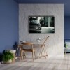 Klasik Siyah Araba Canvas Tablo