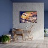 Klasik Sarı Vosvos Canvas Tablo