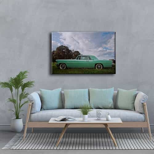 Klasik Yeşil Canvas tablo
