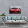 Kırmızı Ferrari Canvas Tablo
