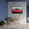 Kırmızı Ferrari Canvas Tablo