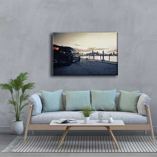 Spor Araba Canvas Tablo