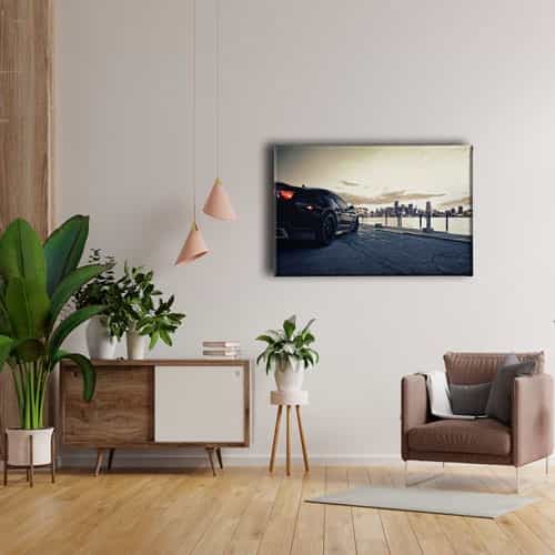 Spor Araba Canvas Tablo