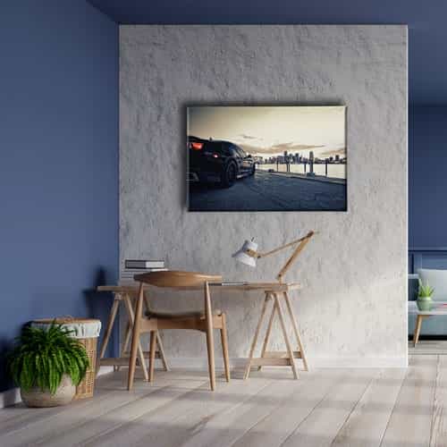 Spor Araba Canvas Tablo