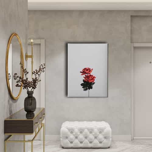 Kırmızı Gül Tablo
