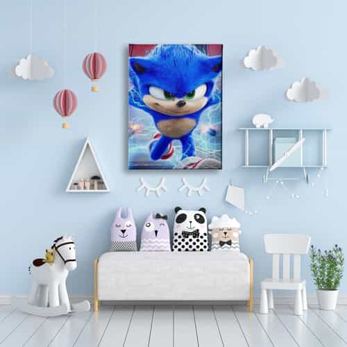 Sonic Boom Çocuk Kanvas Tablo Sonic Boom Çocuk Kanvas Tablo