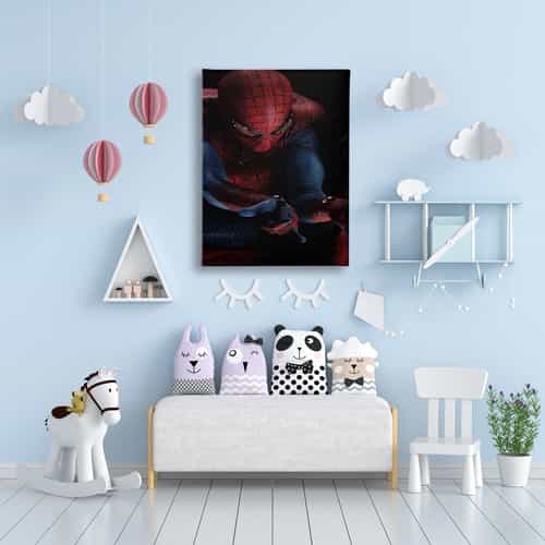 Spiderman Çocuk Kanvas Tablo Spiderman Çocuk Kanvas Tablo