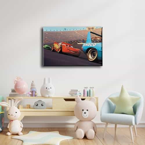 Şimşek Mcqueen Kanvas Tablo Şimşek Mcqueen Kanvas Tablo