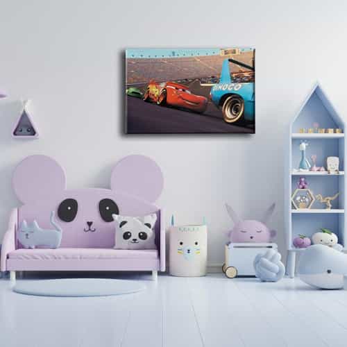 Şimşek Mcqueen Kanvas Tablo Şimşek Mcqueen Kanvas Tablo