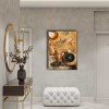 Deniz Haritası Canvas Tablo