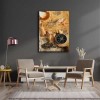 Deniz Haritası Canvas Tablo