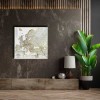 Dünya Haritası Canvas Tablo