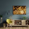 Tarihteki Haritalar Canvas Tablo