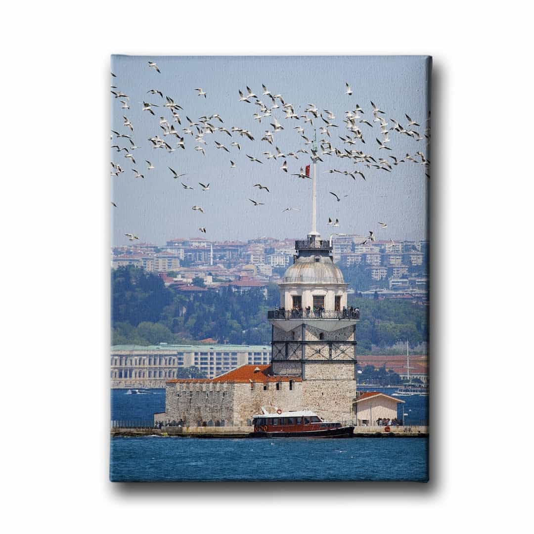 Kız Kulesi Kanvas Tablo