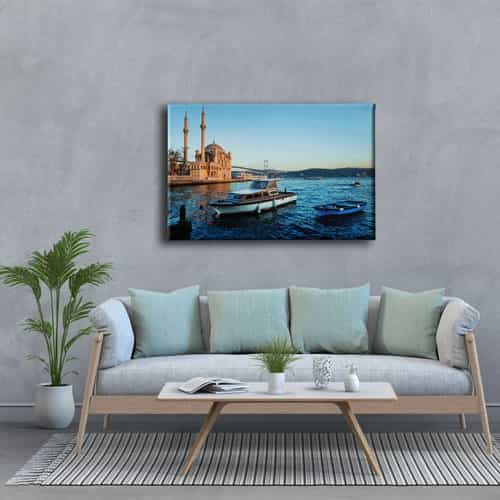 İstanbul Ortaköy Canvas Tablo