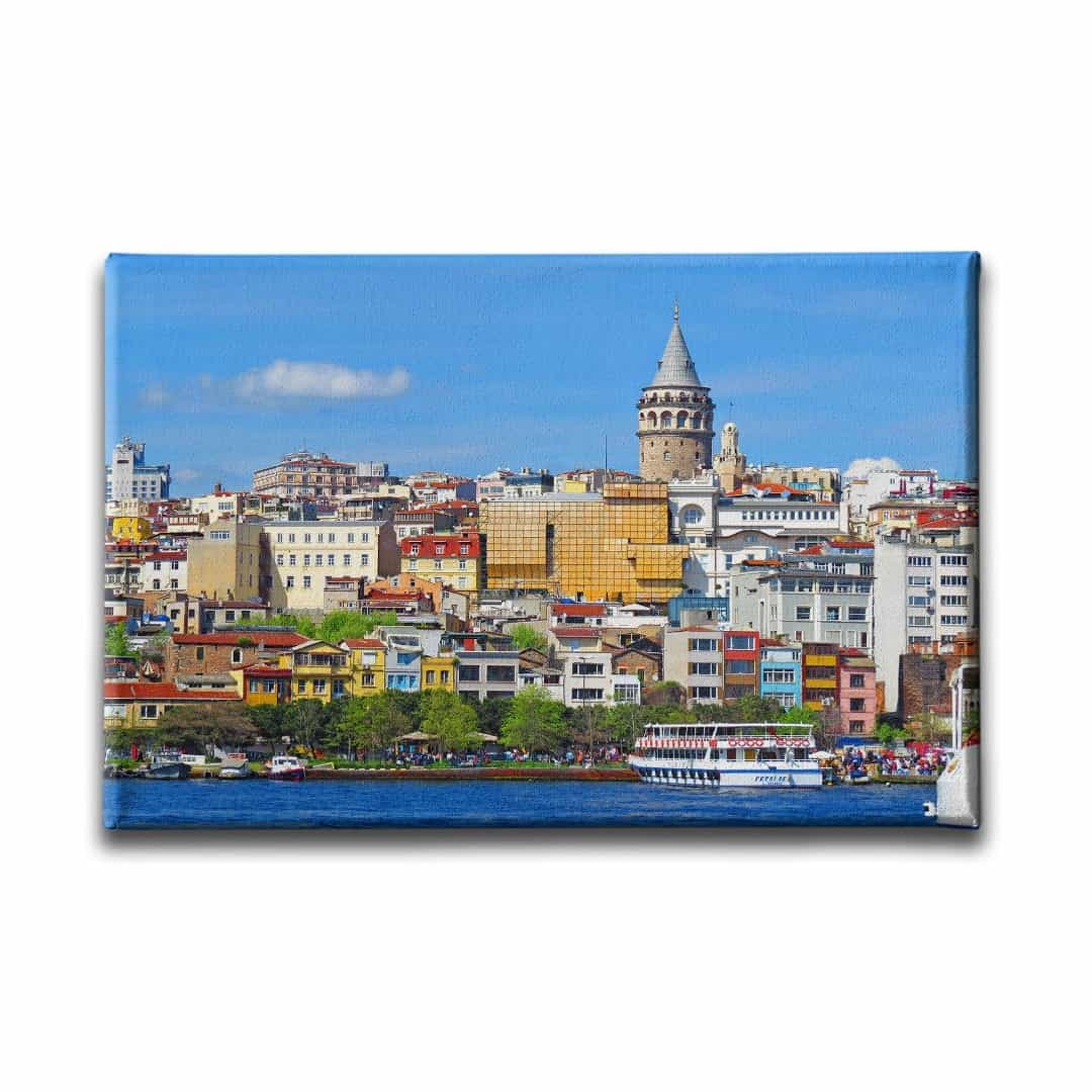 İstanbul Galata Kulesi Canvas Tablo