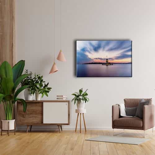 Kız Kulesi Canvas Tablo