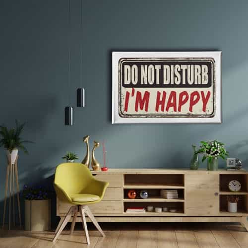 Do Not Dısturb  Canvas Tablo