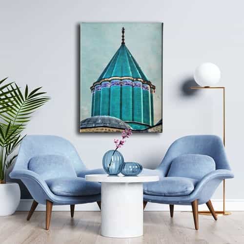 Mevlana Türbesi Yeşil Kubbe Tablo