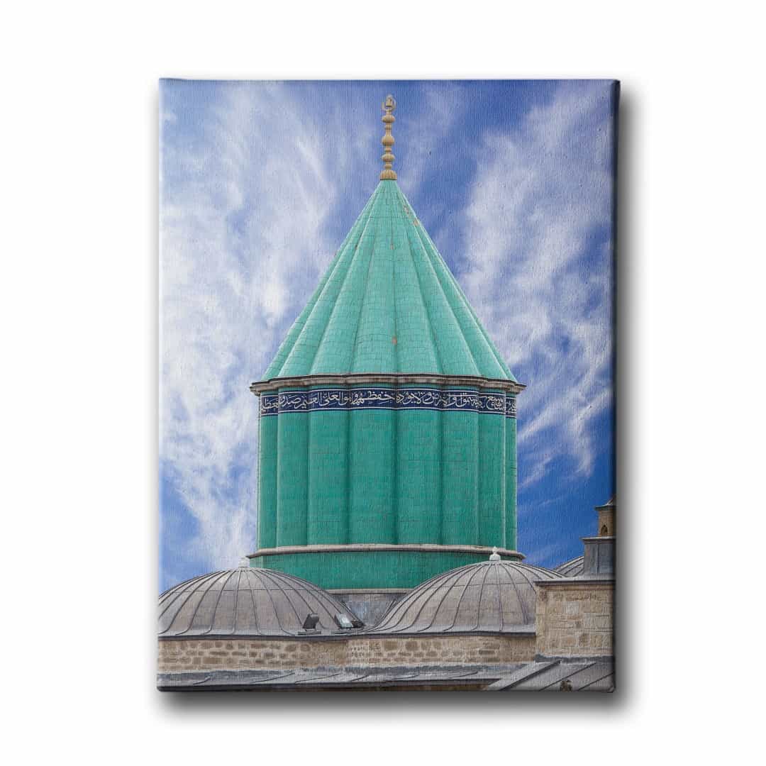 Mevlana Türbesi Yeşil Kubbe Tablo