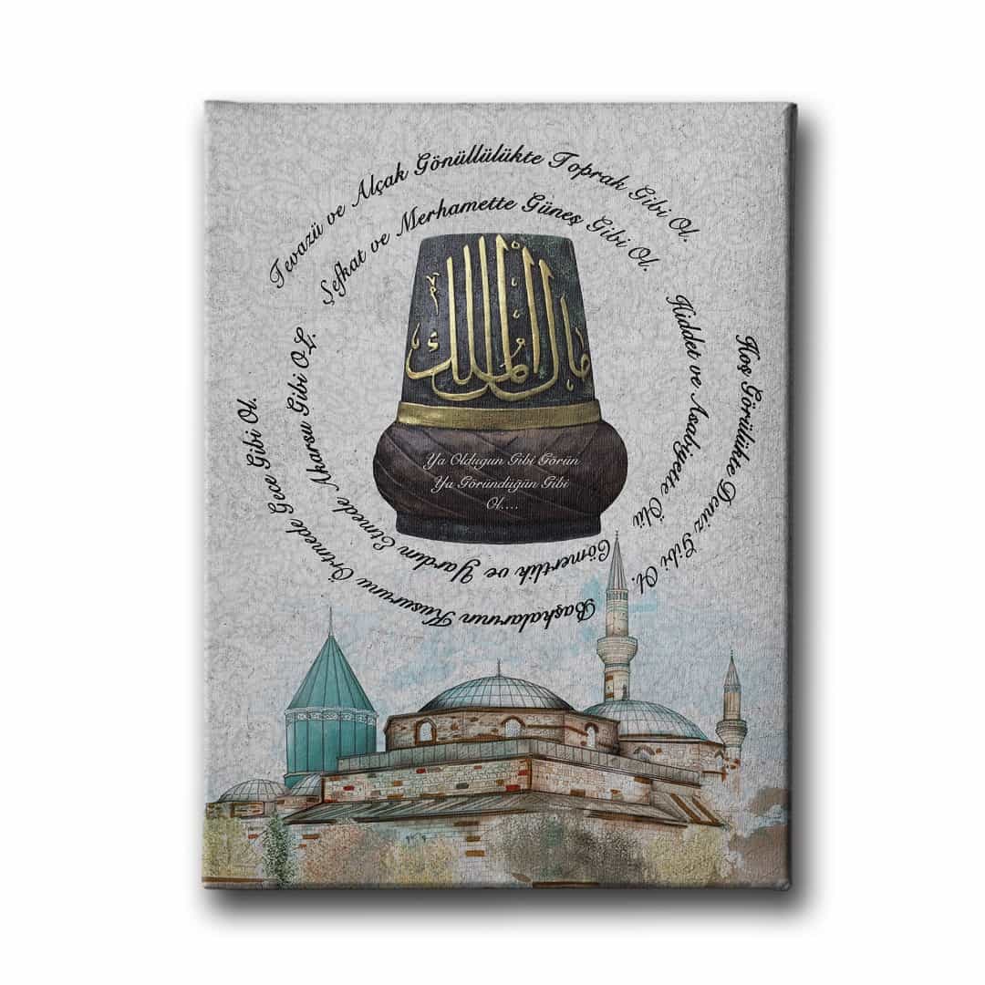 Mevlana'nın 7 Öğüdü Tablo