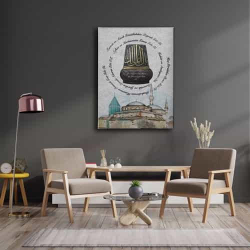 Mevlana'nın 7 Öğüdü Tablo